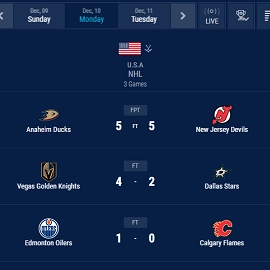 ScoreCheck - Live NHL Scores & Standings
